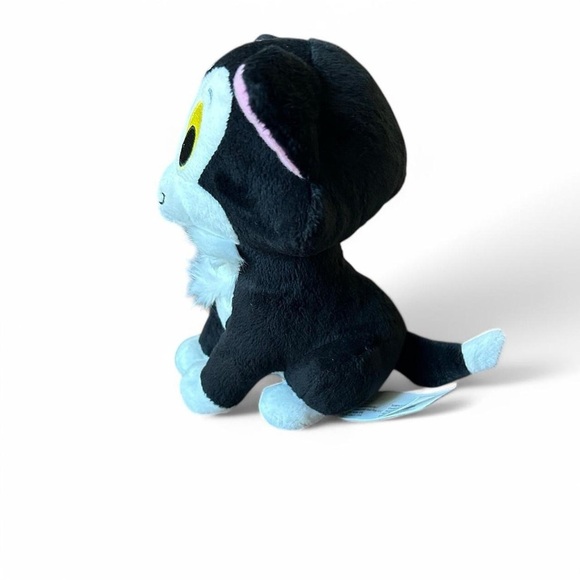 Pinocchio Figaro Cat 6” Plush Stuffed Animal Toy - Picture 4 of 7